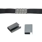 Metal Clips to bind the belts above duct, Sale by box, Each box contains around 120 to 150 pcs of clips.