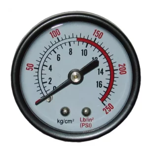 Low Pressure Gauge 250 Psi