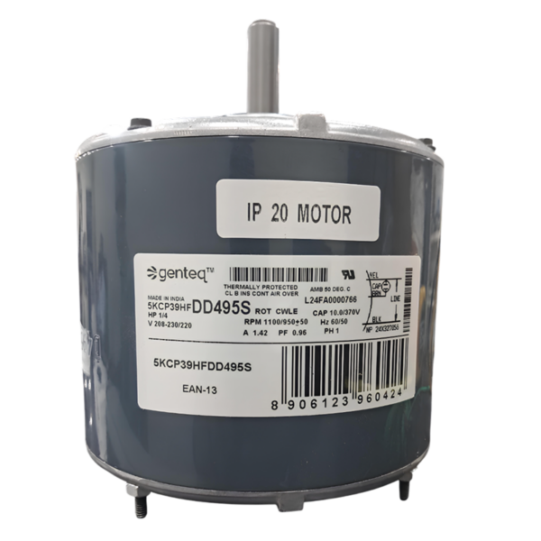 ⁦Genteq Electric Motor HP 1/4 with Capacitor 10 RPM 1100/950⁩ - الصورة ⁦1⁩