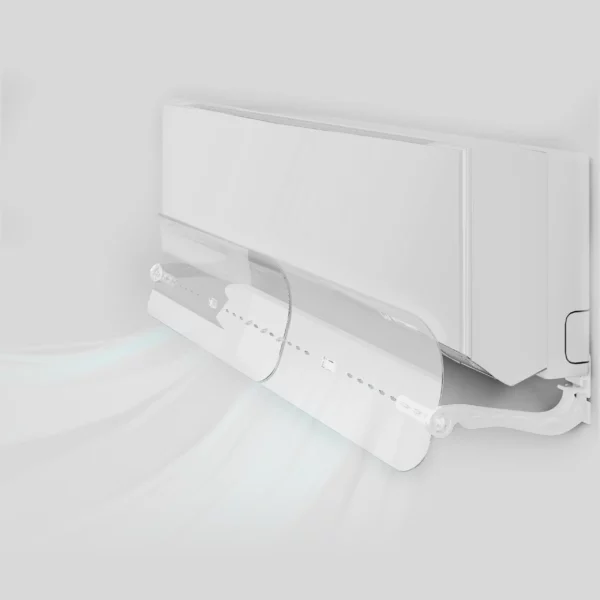 Air flow for split air conditioners