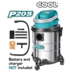 مكنسة كهربائية لاسلكية توتال، 20 فولت TVLI2005E