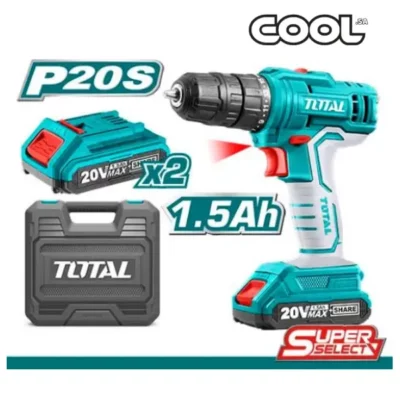 Total Cordless drill 20V 1.5Ah TDLI20012