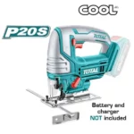 منشار تخريقة لاسلكي توتال، 20 فولت TJSLI8501