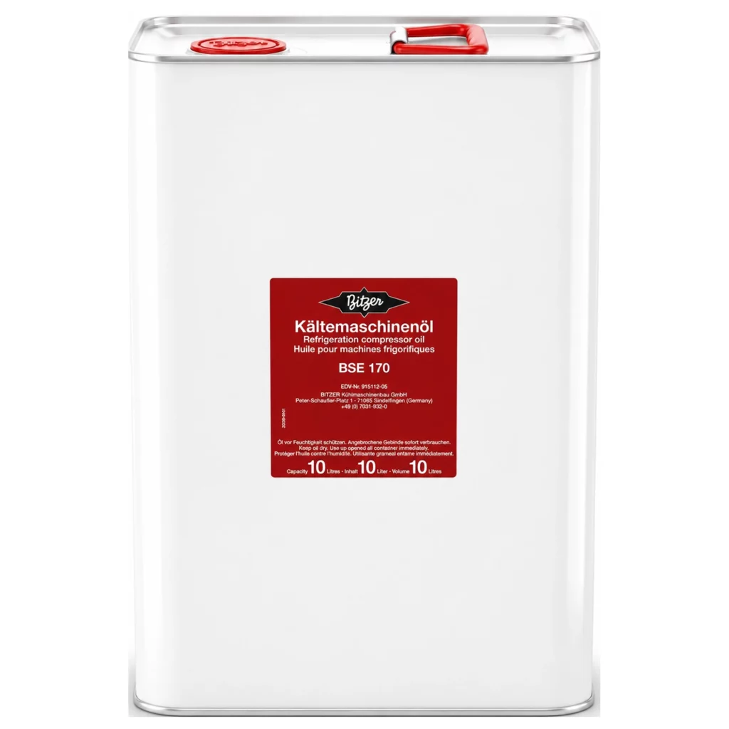Bitzer Refrigeration Oil BSE 170 (10L can)