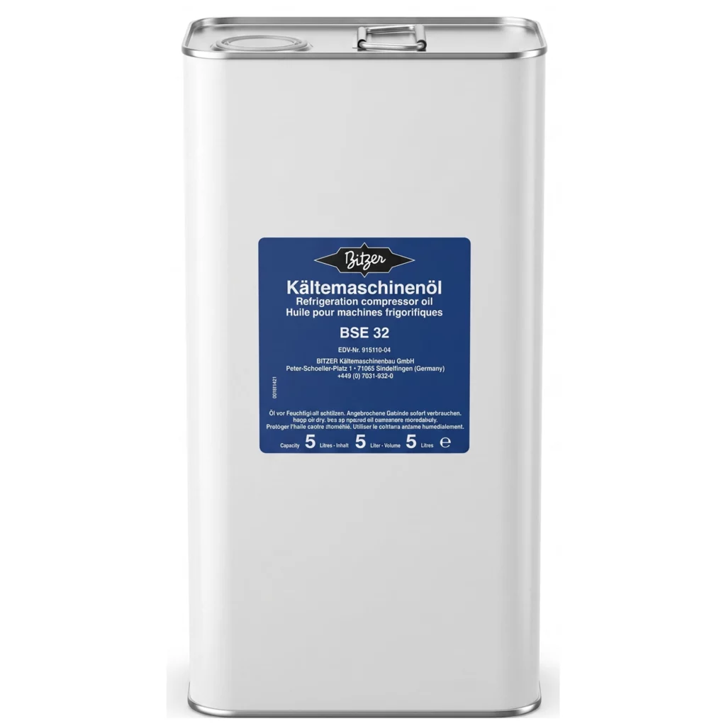 Bitzer Refrigeration Oil BSE 32 (5L can)