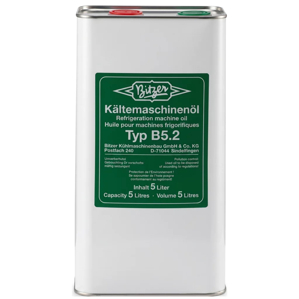 Bitzer Refrigeration Oil BSE 5.2 (5L Can)