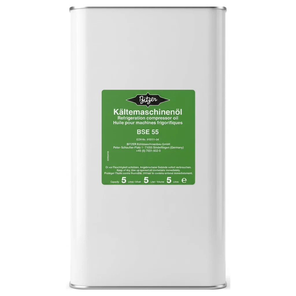 Bitzer Refrigeration Oil BSE 55 (5L can)