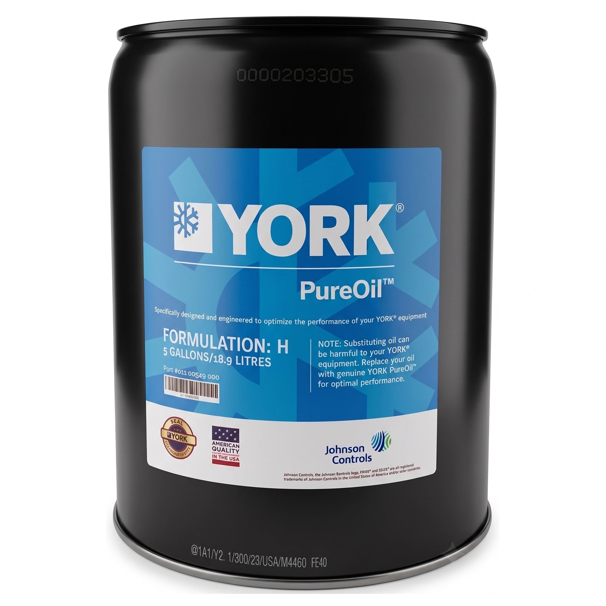 York Refrigeration Oil H York Refrigeration Oil H