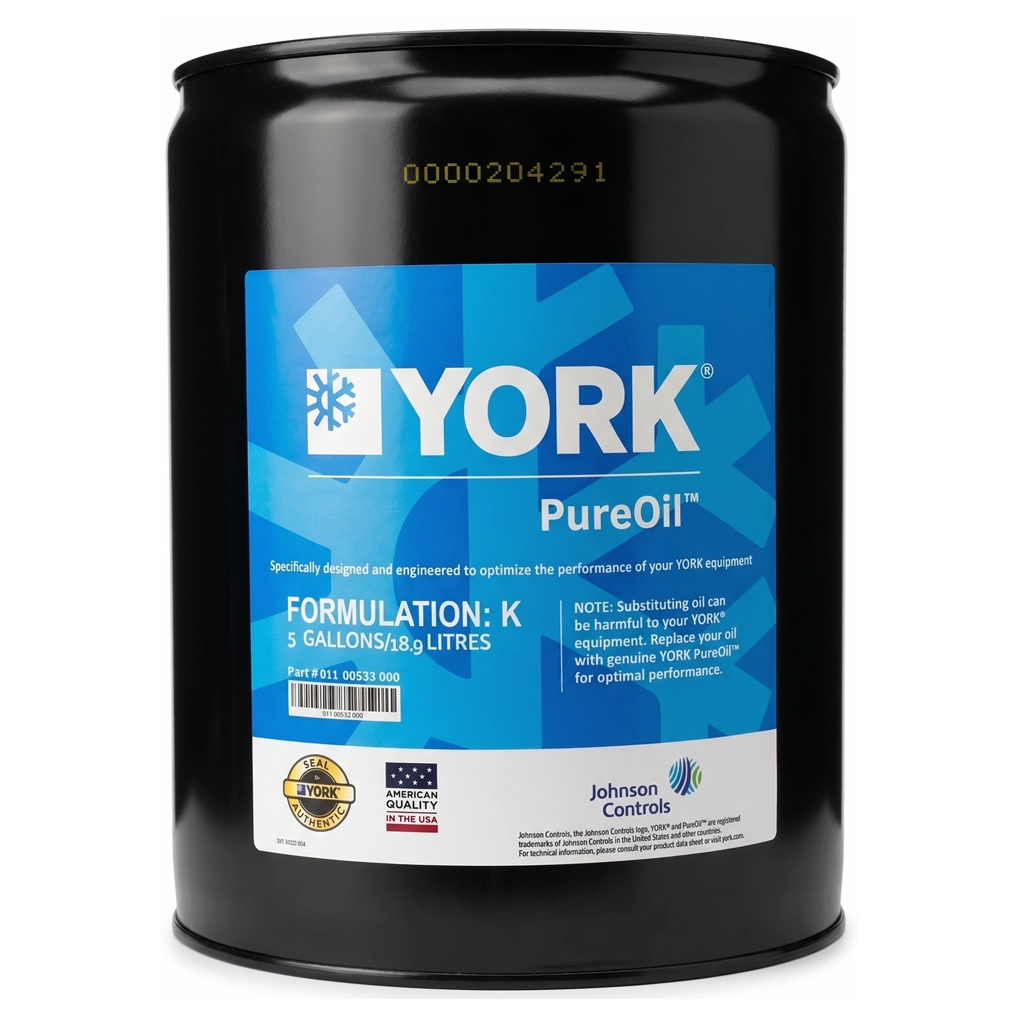 York Refrigeration Oil K York Refrigeration Oil K