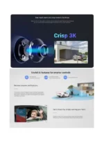 EZVIZ H3 3K 5MP Outdoor WiFi Smart Camera - Image 2
