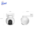 ⁦EZVIZ H8 Pro 3K 5MP Outdoor⁩ - الصورة ⁦2⁩