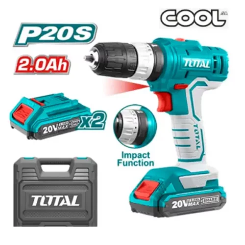 Total Cordless  Impact Drill 20V TIDLI20012