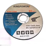 قرص القطع 1 مم × 4.5 بوصة أسود King Power خشن، مطحنة زاوية