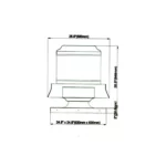 RDB Downblast Roof Exhaust Fan RDB-16BS-C - Image 2