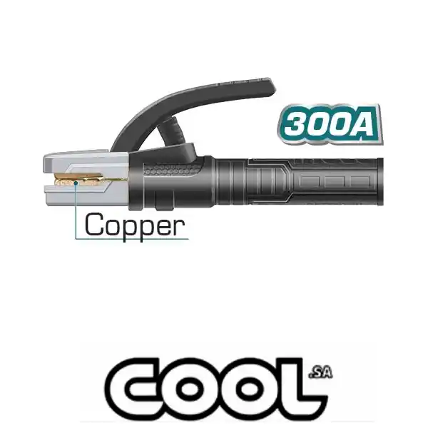 Electrode-holder-TWAH3006.webp Total Electrode Holder TWAH3006 Current:300A - الصورة 1