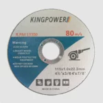 ⁦Cutting Disc 1mmx4.5" Black King Power Coarse, Angle Grinder⁩ - الصورة ⁦3⁩