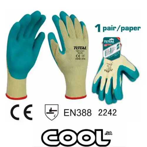 Latex-gloves-TSP13101.webp Total Latex Gloves TSP13101 Size: XL Material: Polyester - Image 1