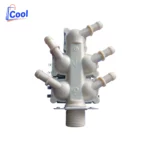 ⁦LG Triple Water Inlet Valve 5221EA1009S 12V DC⁩ - الصورة ⁦2⁩