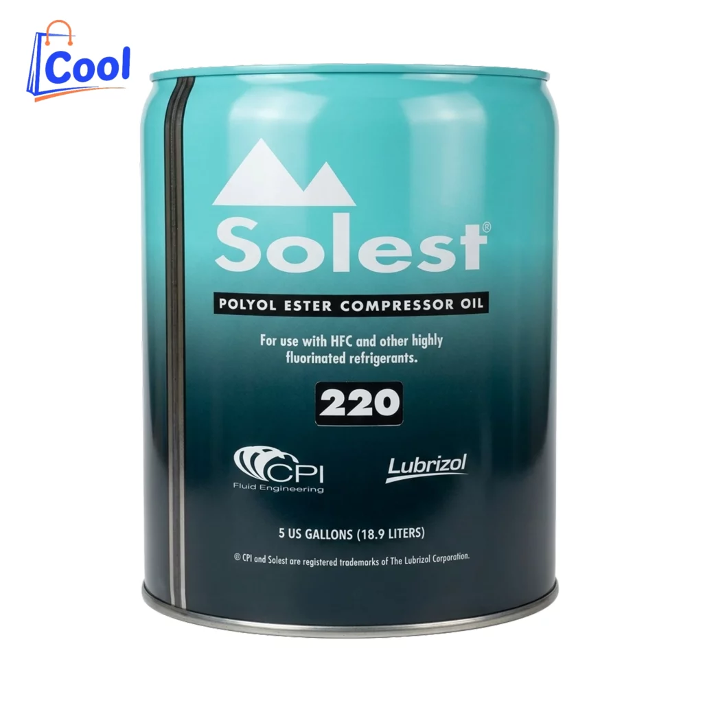 Solest 220 POE Compressor Oil 18.9L